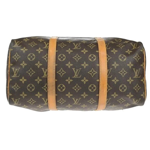 LOUIS VUITTON Sac Souple 35 Travel Hand Bag Monogram Leather BN - Picture 11 of 16